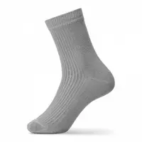 Мужские носки с вязкой рубчик